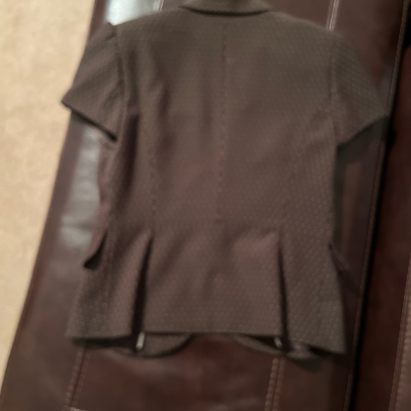 Worthington Dark Brown Polka Dot Blazer - Picture 2 of 7